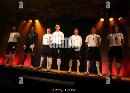 Fußball - England Kit Launch - Lowry Hotel Stockfoto