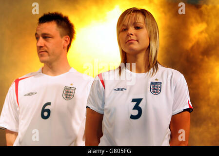 Fußball - England Kit Launch - Lowry Hotel Stockfoto