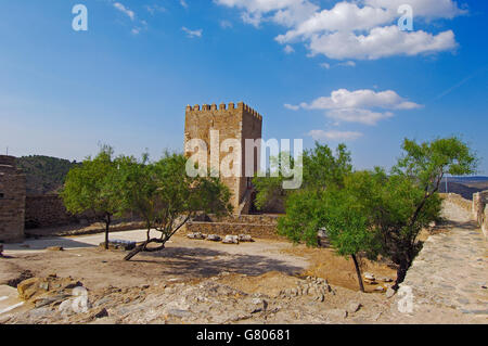 Mertola Burg, Baixo Alentejo, Portugal, Europa Stockfoto