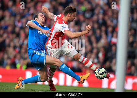 Fußball - Barclays Premier League - Arsenal V Sunderland - Emirates Stadium Stockfoto