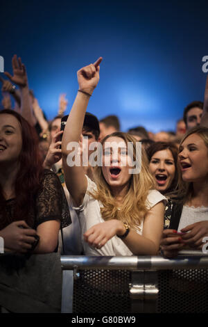 Radio 1 großes Wochenende - Norwich - Samstag Stockfoto