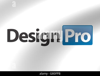 Design Pro-Logo Stockfoto