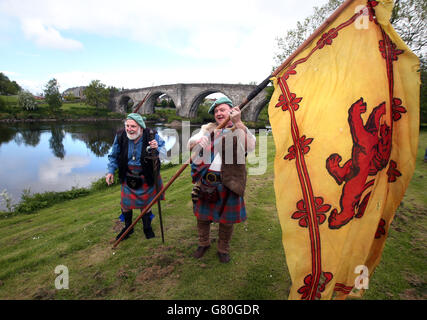 Denkmal der Schlacht von Stirling Bridge Stockfoto