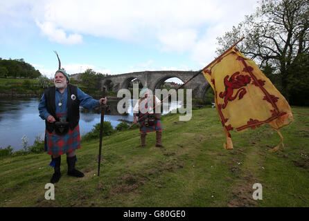 Denkmal der Schlacht von Stirling Bridge Stockfoto