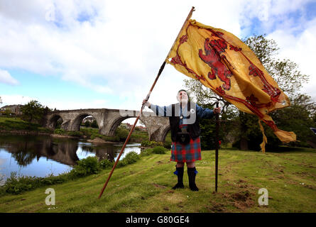 Denkmal der Schlacht von Stirling Bridge Stockfoto