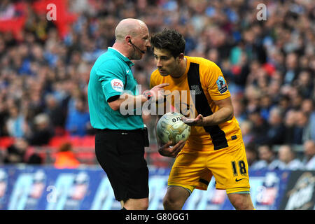 Fußball - Himmel Bet League Two - Play Off - Finale - Southend United gegen Wycombe Wanderers - Wembley-Stadion Stockfoto