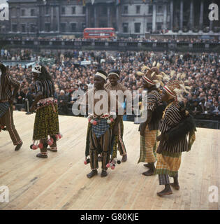 Szenen - Commonwealth Arts Festival - Trafalgar Square in London Stockfoto