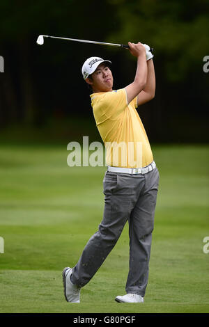 Golf - 2015 BMW PGA Championship - Tag zwei - Wentworth Golfclub Stockfoto