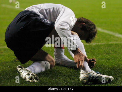 Fußball - FIFA World Cup 2006-Qualifikation - Gruppe sechs - England V Aserbaidschan - St James' Park Stockfoto