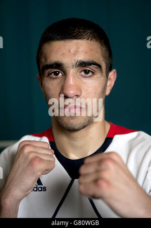 Boxen - British Olympic Association-Pressekonferenz - das English Institute of Sport Stockfoto