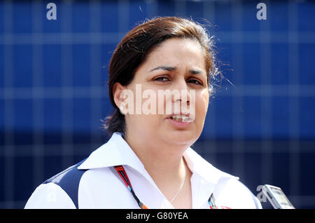 Motorsport - Formel-1-Weltmeisterschaft - großer Preis von Monaco 2015 - Rennen - Circuit de Monaco. Sauber Teamchef Monisha Kaltenborn beim Grand Prix von Monaco 2015 auf dem Circuit de Monaco, Monte Carlo, Monaco. Stockfoto