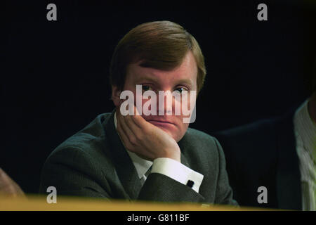 Charles Kennedy, neu gewählter Präsident der Liberaldemokraten, auf einer Parteikonferenz in Blackpool. Stockfoto