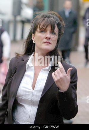 Totschlag Fall - Janice Ward - Birmingham Crown Court Stockfoto