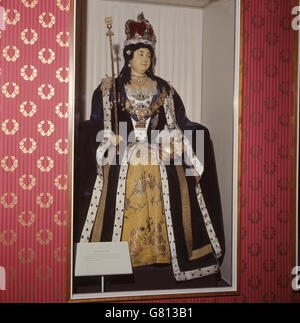 News - Waxwork Bildnisse - Westminster Abbey - London Stockfoto