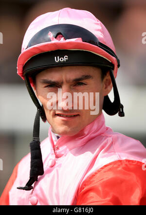 Pferderennen - 2015 Dante Festival - Betfred Yorkshire Cup - York Racecourse. Daniel Tudhope, Jockey Stockfoto