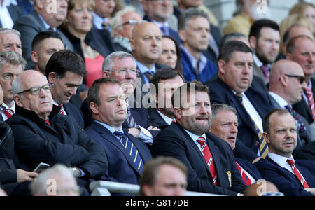 Fußball - Barclays Premier League - Hull City gegen Manchester United – KC Stadium Stockfoto