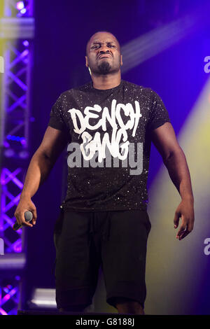 Lethal Bizzle beim Radio 1 Big Weekend, das im Earlham Park, Norwich, stattfindet. Stockfoto