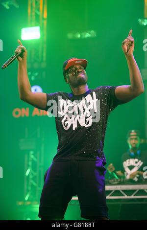 Lethal Bizzle beim Radio 1 Big Weekend, das im Earlham Park, Norwich, stattfindet. Stockfoto