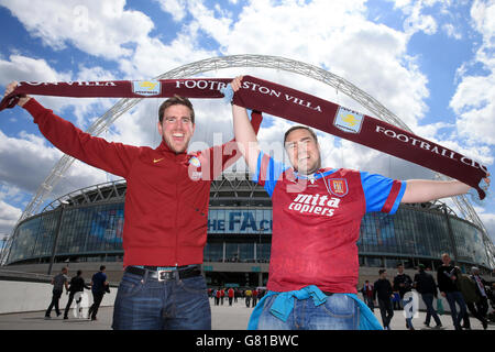 Fußball - Pokal - Finale - Arsenal V Aston Villa - Wembley-Stadion Stockfoto