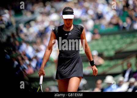 Tennis - French Open 2015 - Tag 10 - Roland Garros Stockfoto