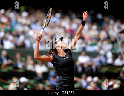 Tennis - French Open 2015 - Tag 10 - Roland Garros Stockfoto