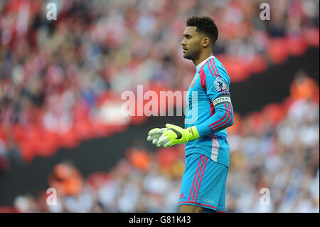 Fußball - Sky Bet League One - Play Off - Finale - Preston North End gegen Swindon Town - Wembley Stadium. Swindon Town Torwart Wes Foderingham Stockfoto