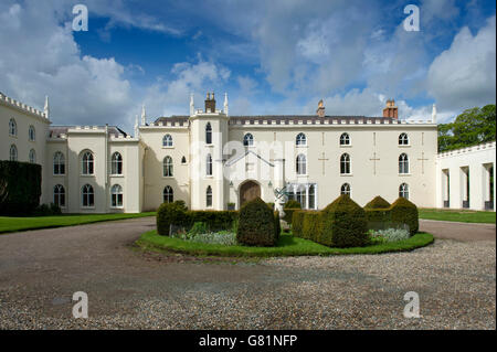 Combermere Abbey, Shropshire, Großbritannien, ein ehemaliges Kloster mit Inhaber Peter & sarah Callander - Beckett. Stockfoto