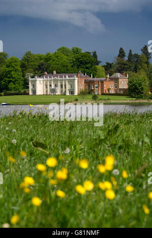 Combermere Abbey, Shropshire, Großbritannien, ein ehemaliges Kloster mit Inhaber Peter & sarah Callander - Beckett. Stockfoto