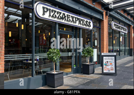 Pizzaexpress, Cabot Circus, Bristol, UK Stockfoto