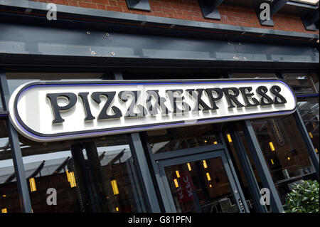 Pizzaexpress, Cabot Circus, Bristol, UK Stockfoto