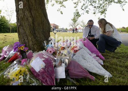 Amber Peat Tod Stockfoto