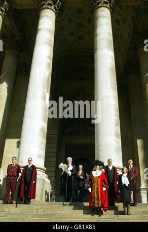 Allgemeine Wahl-Kampagne 2005 - Parlament auflösen Stockfoto