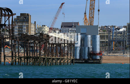 Brighton i360 Turm Stockfoto