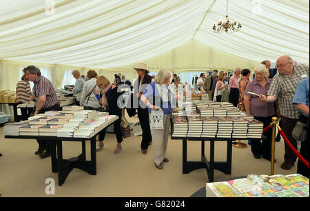 Althorp literarische Festival 2015 Stockfoto