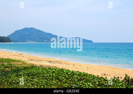 Mai Khao Strand auf Phuket Insel Thailand Stockfoto