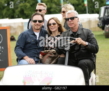 Isle Of Wight Festival Stockfoto