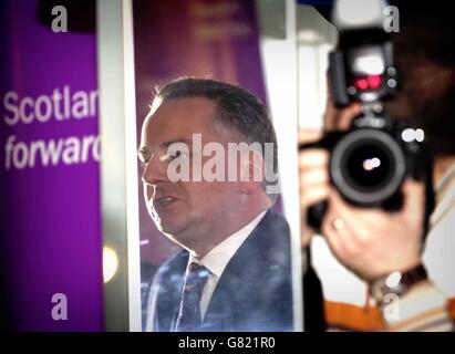 Allgemeine Wahlkampf 2005 - Labour Party schottischen Manifest Start Stockfoto