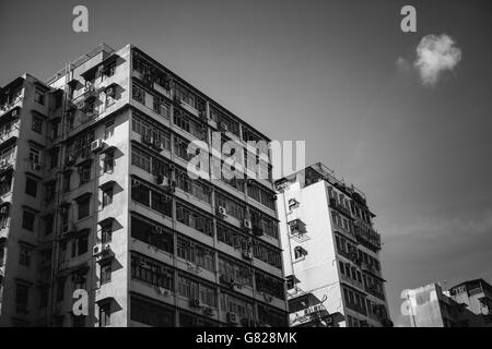 27. Juni 2016 Reisen in Sham Shui Po, Hong Kong - die berühmten Straßenmarkt und Altstadt Stockfoto