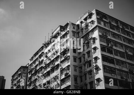 27. Juni 2016 Reisen in Sham Shui Po, Hong Kong - die berühmten Straßenmarkt und Altstadt Stockfoto