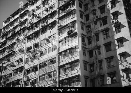 27. Juni 2016 Reisen in Sham Shui Po, Hong Kong - die berühmten Straßenmarkt und Altstadt Stockfoto
