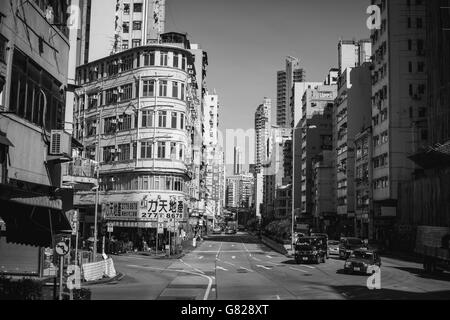 27. Juni 2016 Reisen in Sham Shui Po, Hong Kong - die berühmten Straßenmarkt und Altstadt Stockfoto