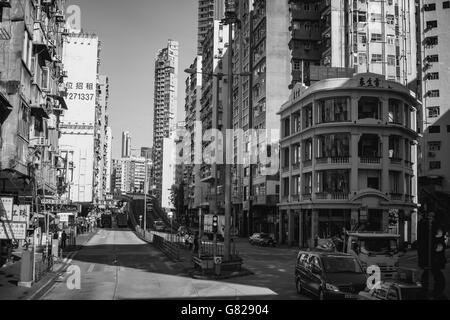 27. Juni 2016 Reisen in Sham Shui Po, Hong Kong - die berühmten Straßenmarkt und Altstadt Stockfoto