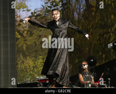 Britische Sommerzeit Hydepark - London Stockfoto