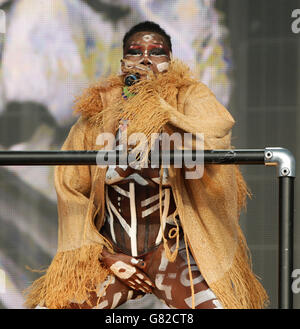 Britische Sommerzeit Hydepark - London Stockfoto