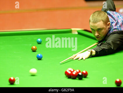 Snooker - Embassy World Championship 2005 - Viertel Finale - Stephen Hendry V Matthew Stevens-The Tiegel Stockfoto