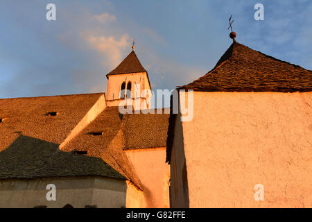 Kirche auf dem Magdalensberg, Magdalensberg, Österreich, Kärnten, Carinthia-Gipfel, Stockfoto