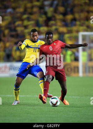 Fußball - UEFA-U21-EM - Finale - Schweden V Portugal - Eden Stadion Stockfoto