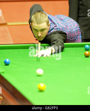 Snooker - Embassy World Championship 2005 - Viertel Finale - Stephen Hendry V Matthew Stevens-The Tiegel Stockfoto