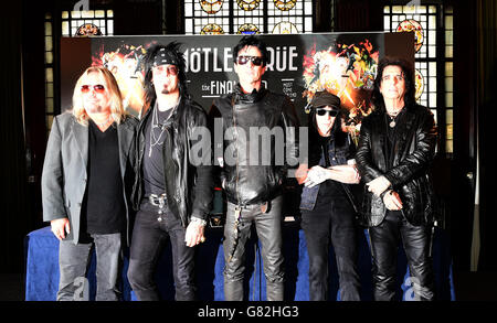 Motley Crue kündigen Europatour Stockfoto