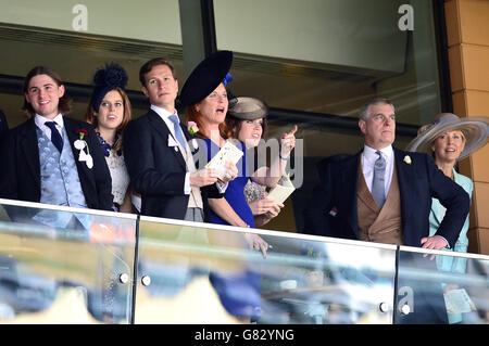 Horse Racing - das Royal Ascot treffen 2015 - Tag vier - Ascot Racecourse Stockfoto